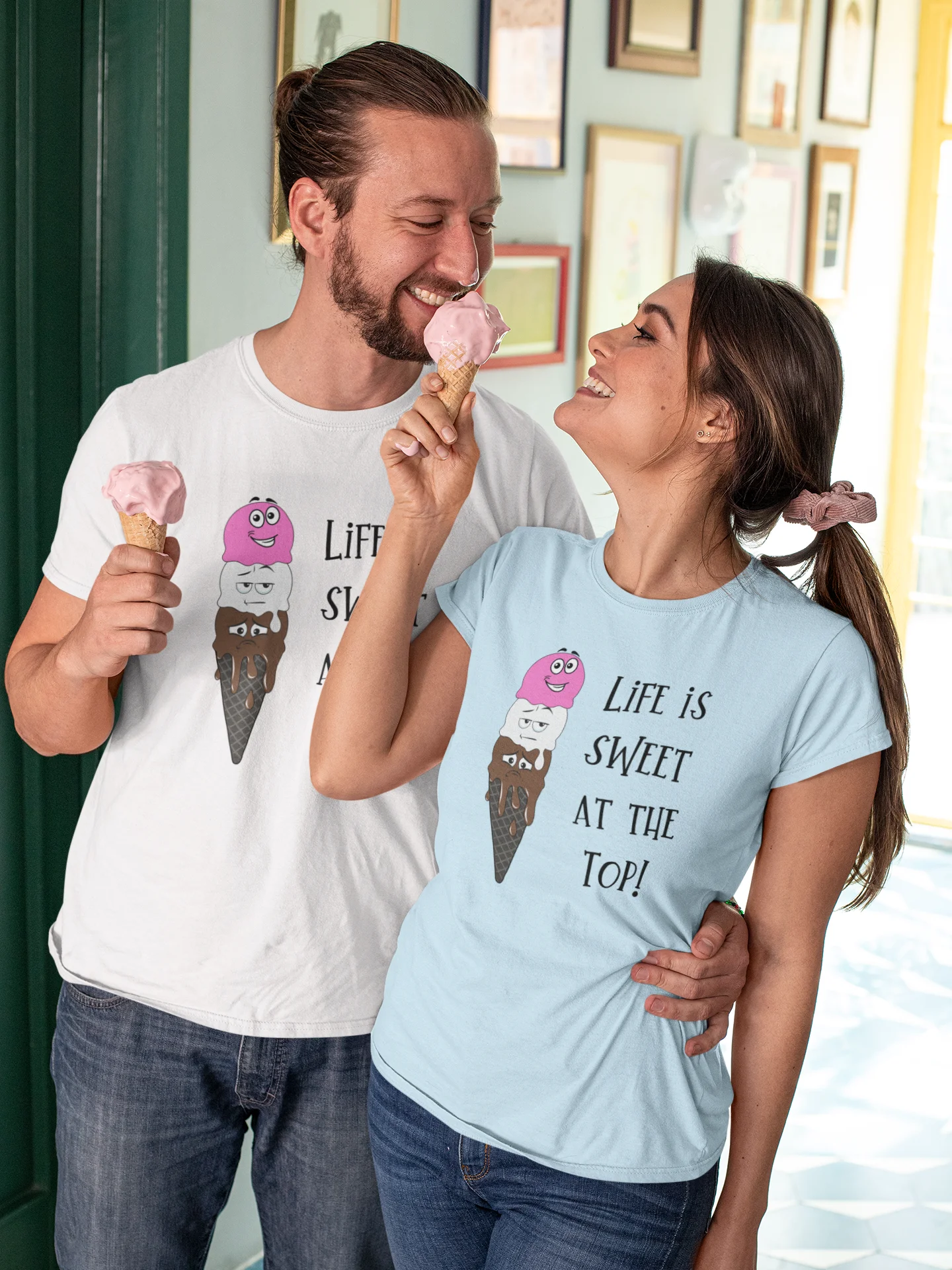 LIFE IS SWEET AT THE TOP – TEE product image (22)