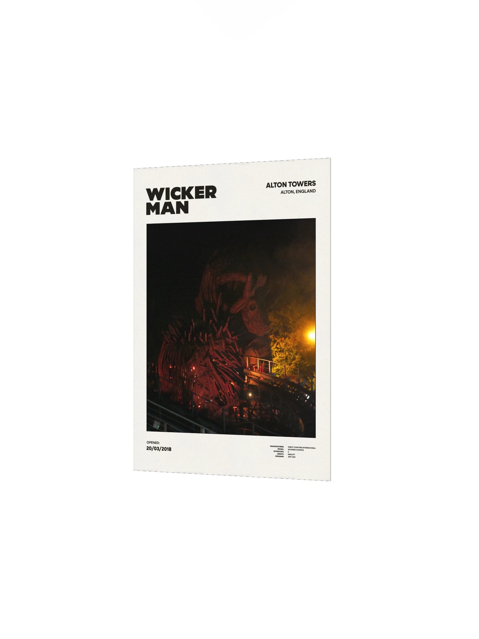 Wickerman Night Premium Poster product image (2)