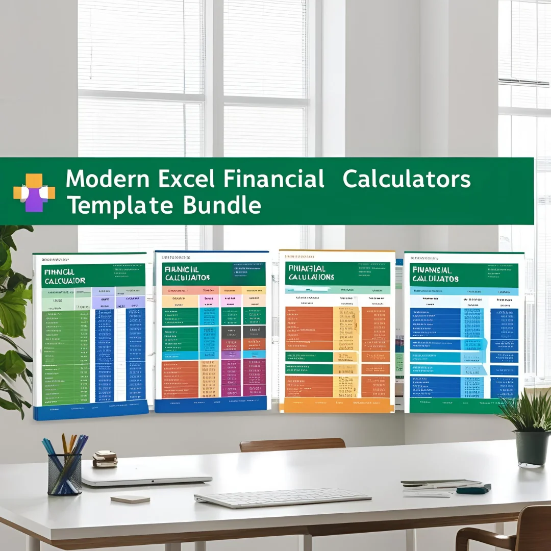 Excel Financial Calculators Template Bundle product image (3)