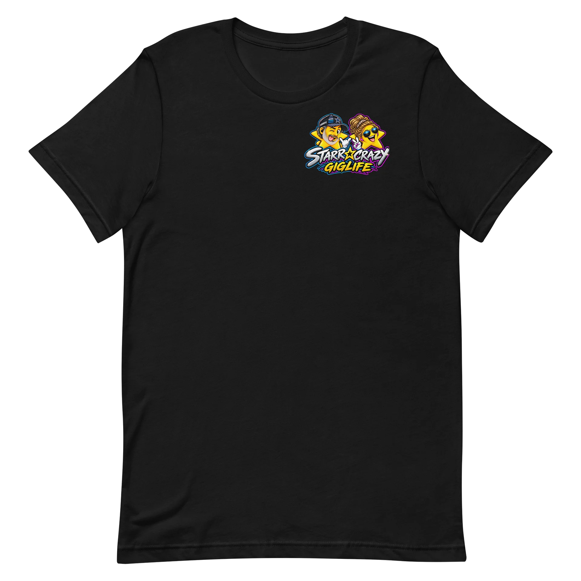 StarrCrazy Giglife – Emotional Stages of a Gig Worker Tee product image (2)