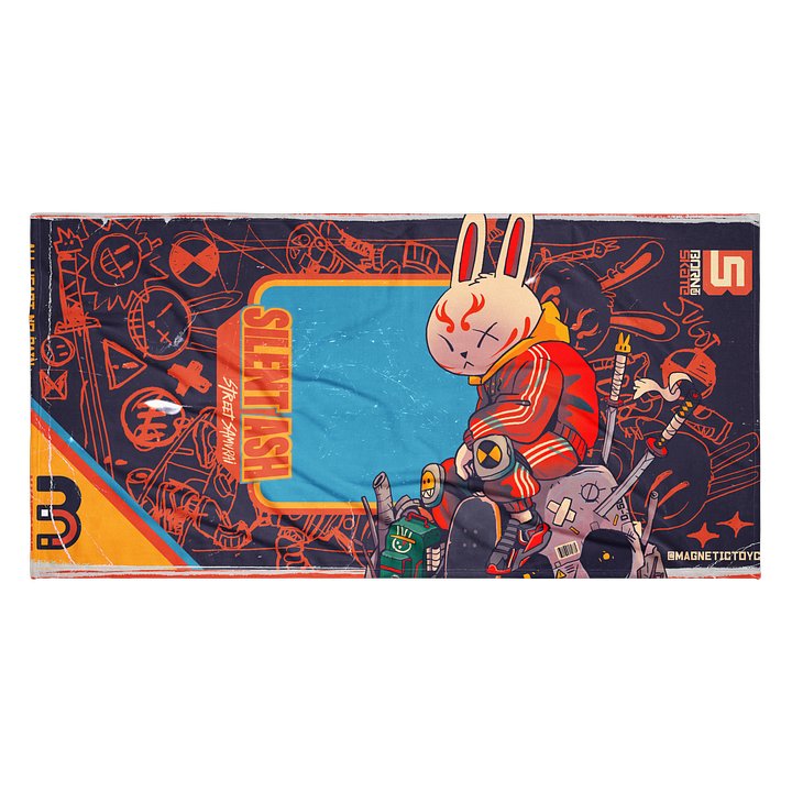 Silent Ash Beach Towel product image (1)