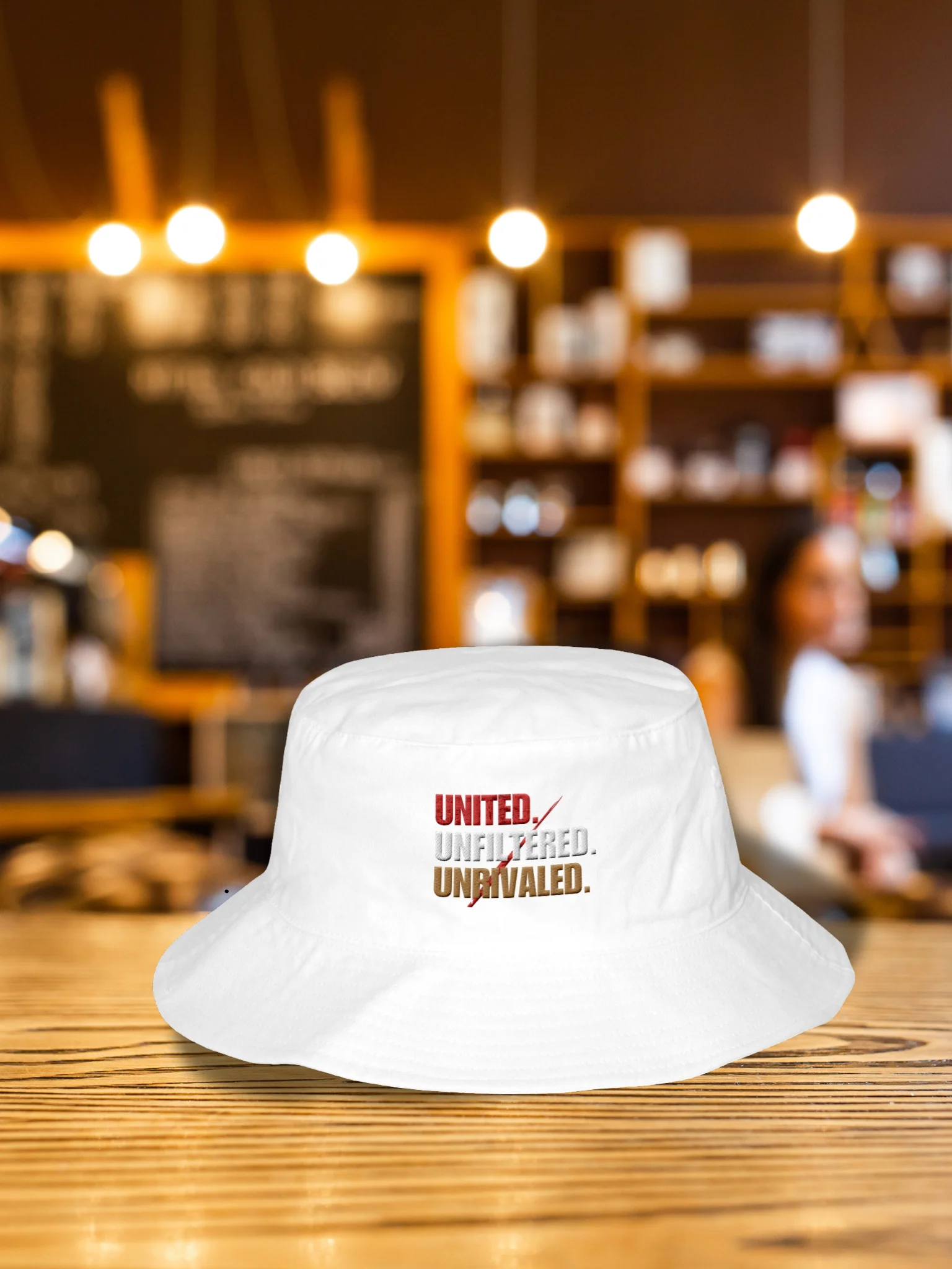 United. Unfiltered. Unrivaled. Flexfit Bucket Hat product image (10)