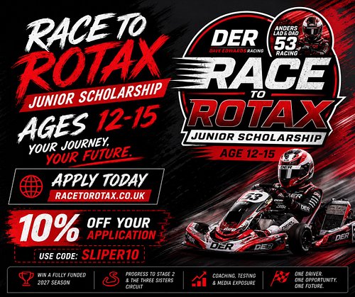 🚨 APPLICATIONS ARE NOW OPEN! 🚨

If you’re aged 12–15 and dream of racing in Junior Rotax, this could be the opportunity that ...