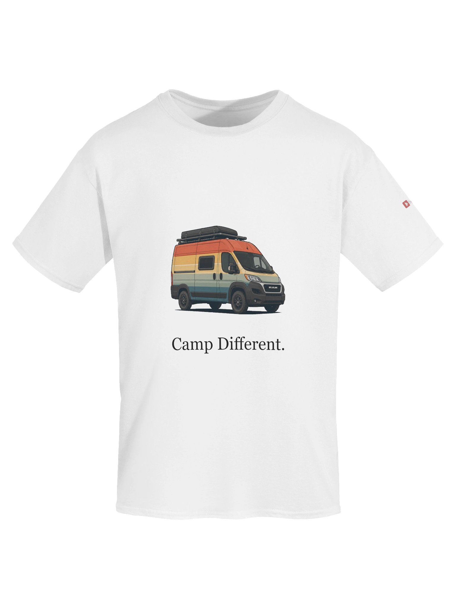 Camp Different. T-shirt product image (5)