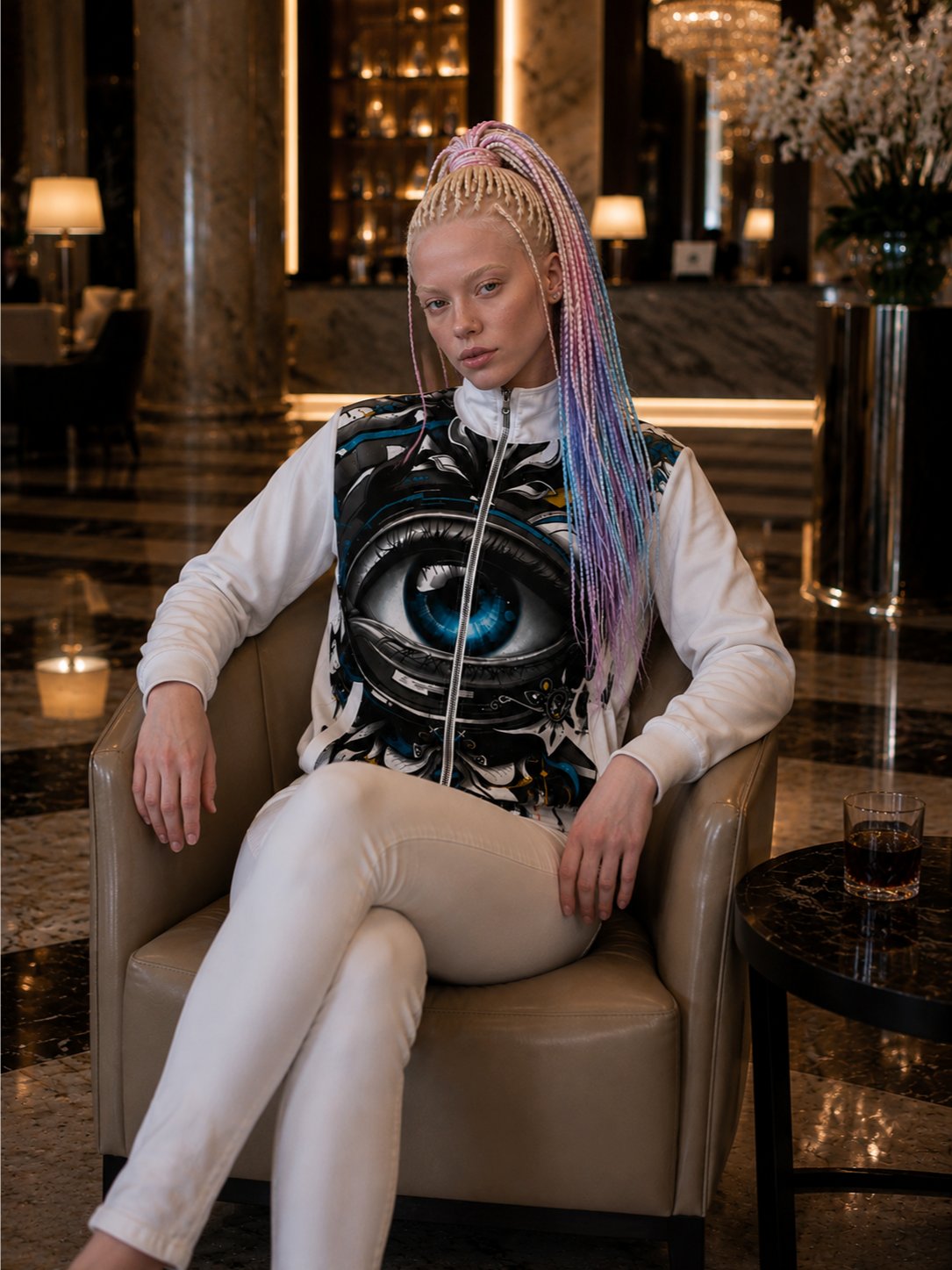 Ra's Watchful Gaze Track Jacket product image (3)