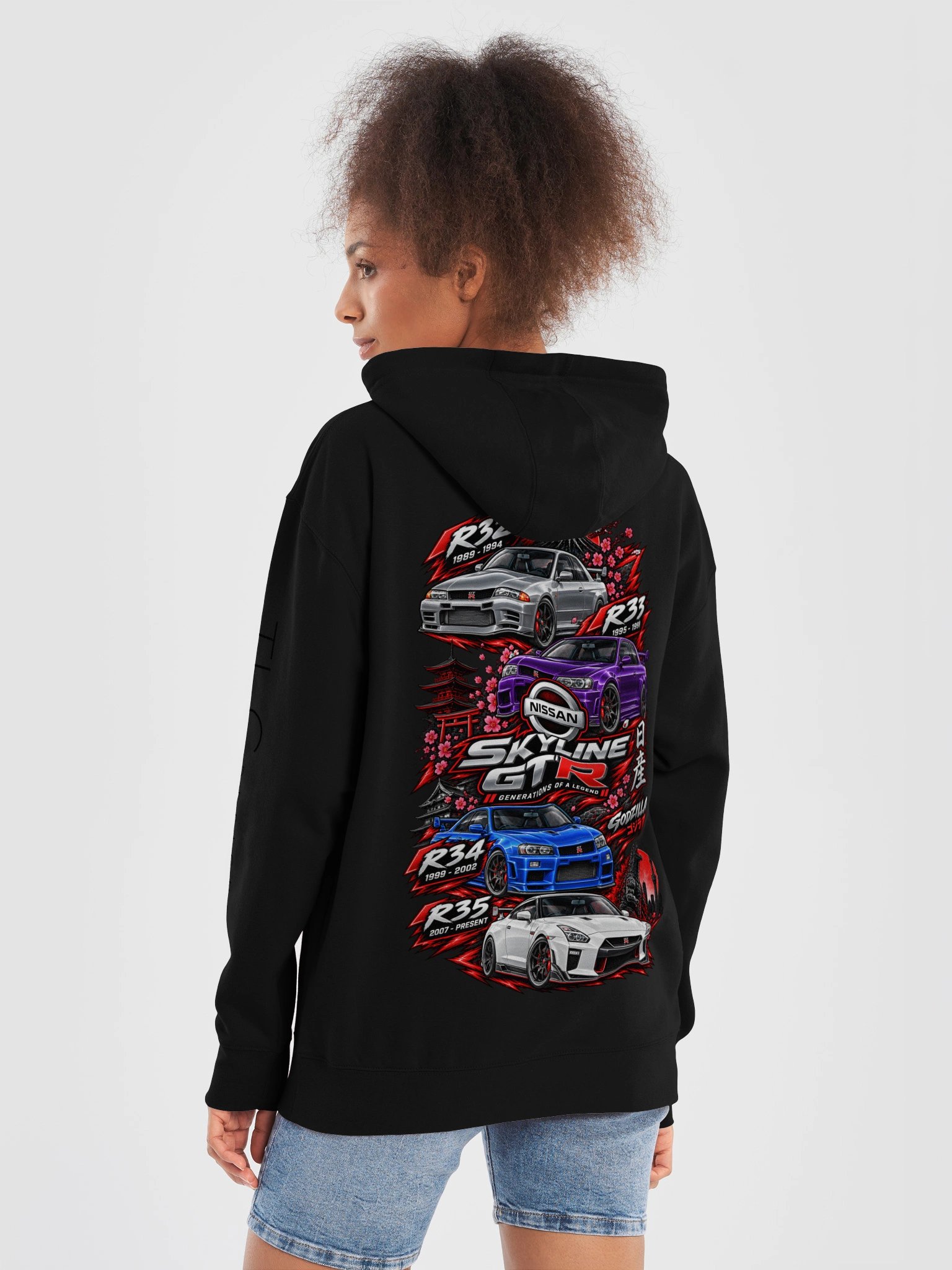 Nissan Skyline GT-R Generations Hoodie product image (1)