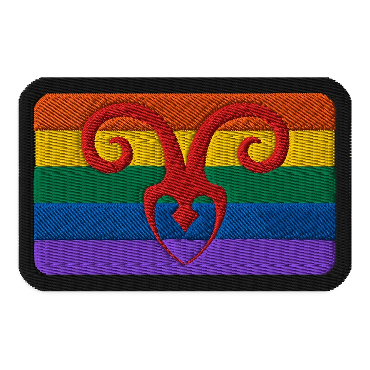 Zodiac Symbols Rainbow Patch - 01 - Aries product image (1)