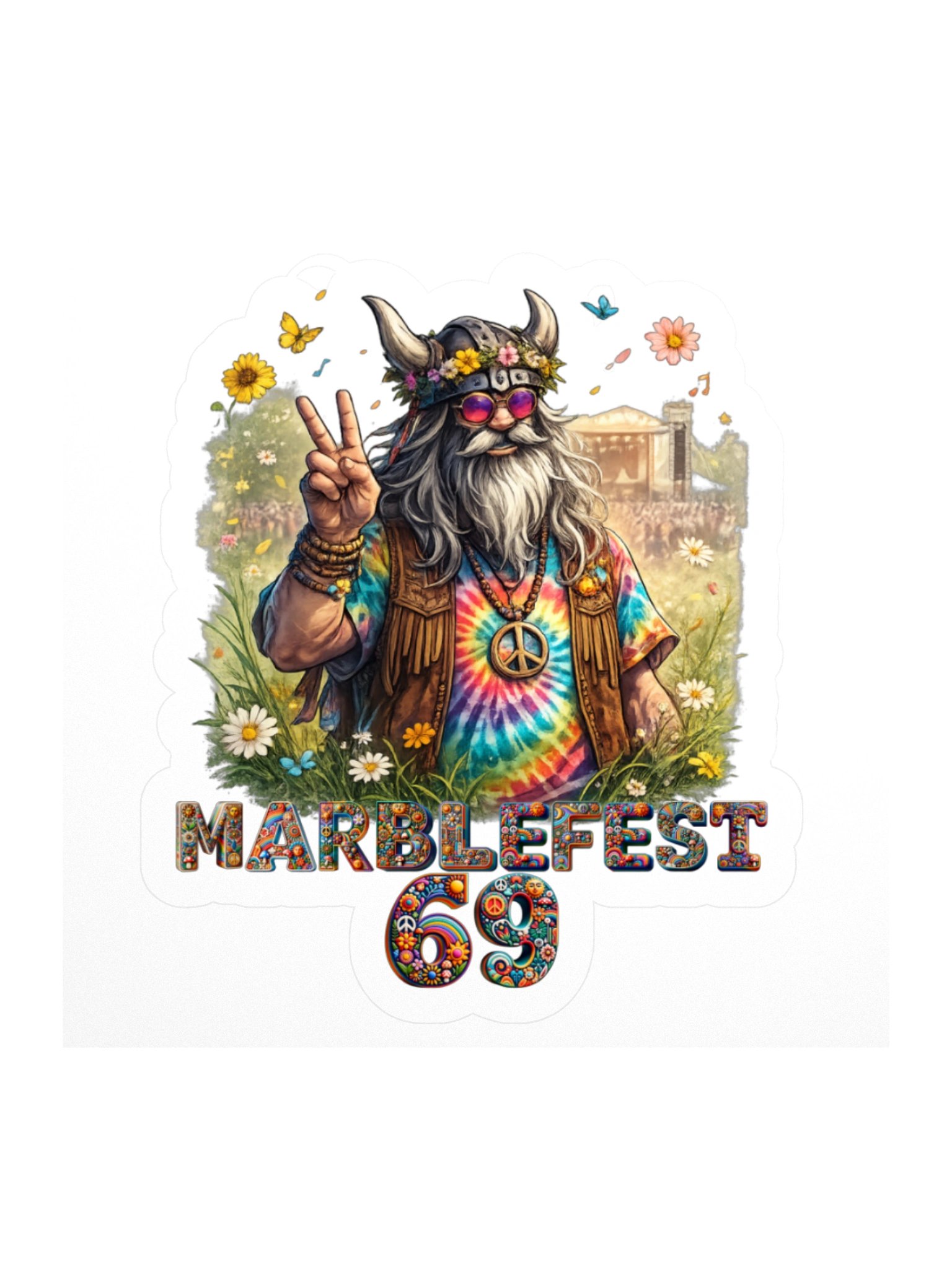 Axeh0le Marblefest 69 Sticker product image (1)