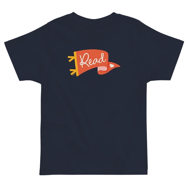 Go Team...Read! Red Pennant Toddler T-Shirt product image (1)