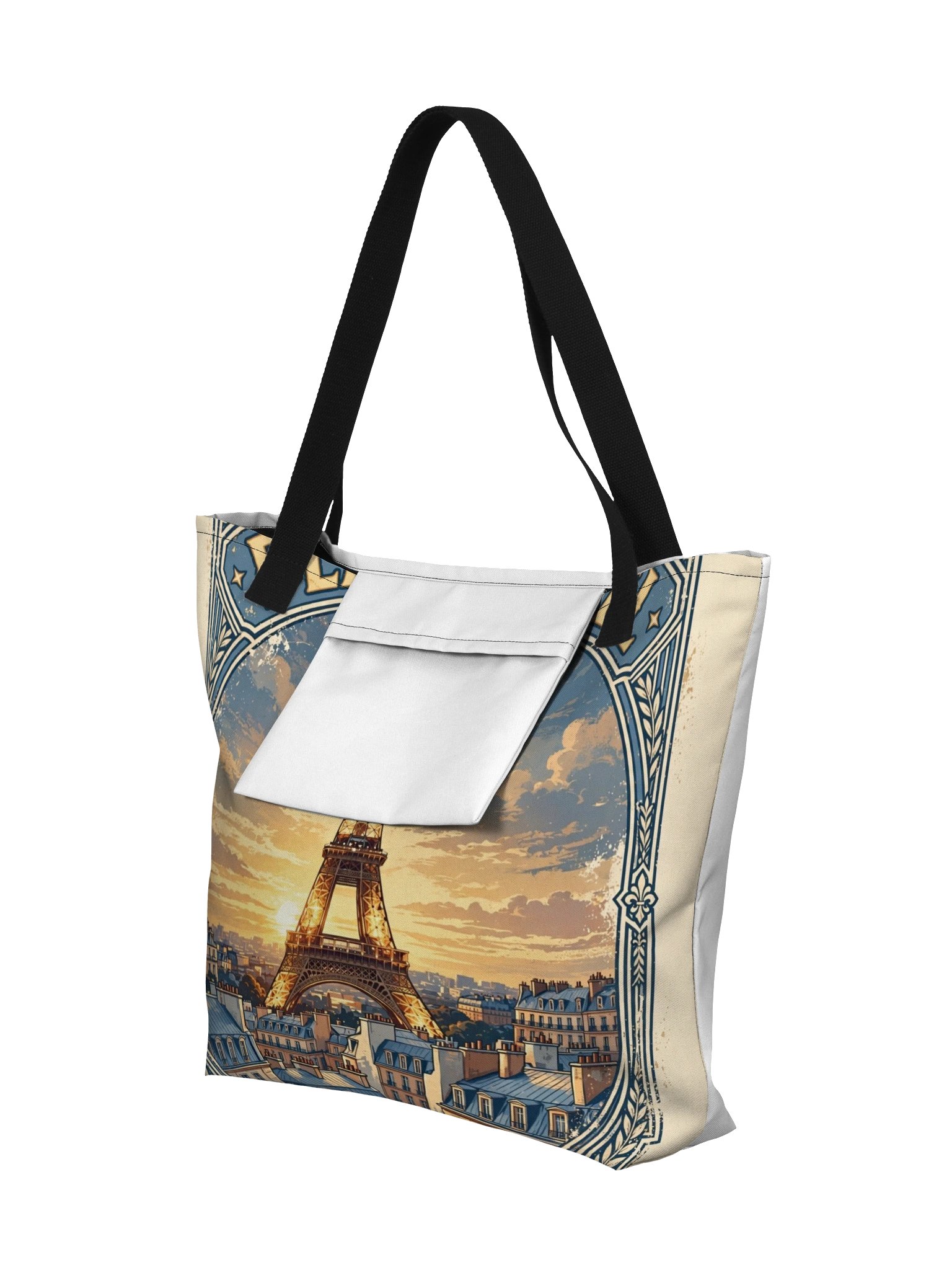 Paris Poster Tote Bag product image (5)