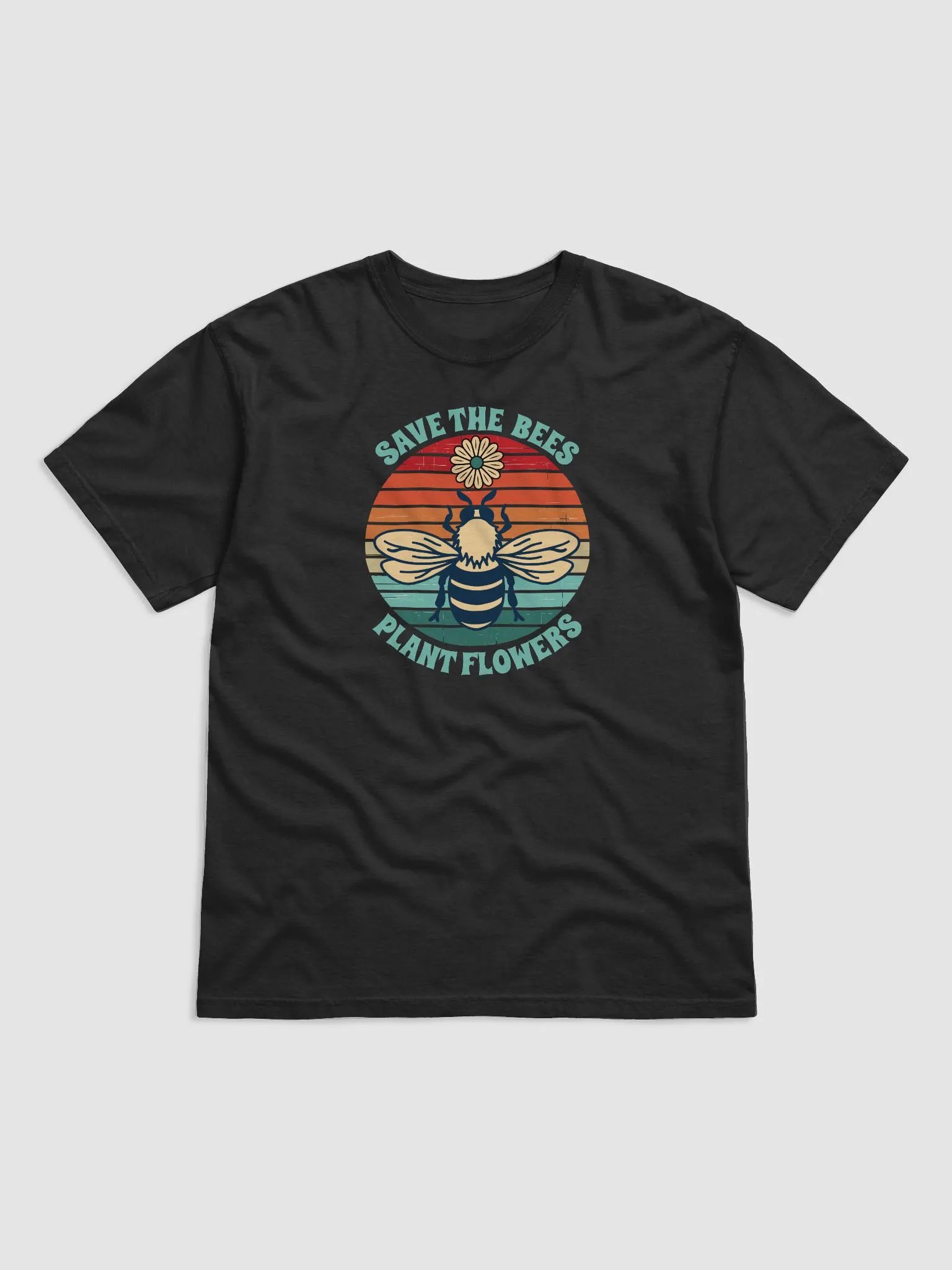 Retro Sunset Save The Bees Plant Flowers product image (2)