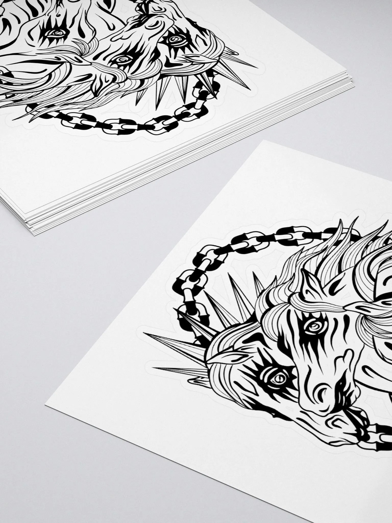 Yeehawnted Horses Sticker product image (11)
