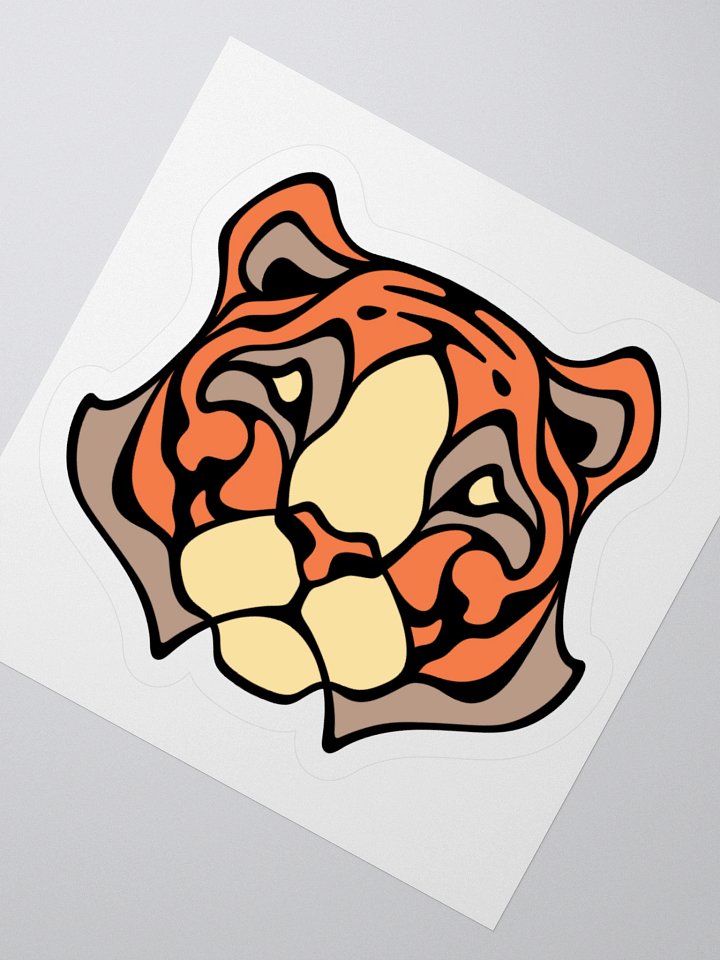 Siberian Tiger - Small/Medium Kiss Cut Sticker product image (2)
