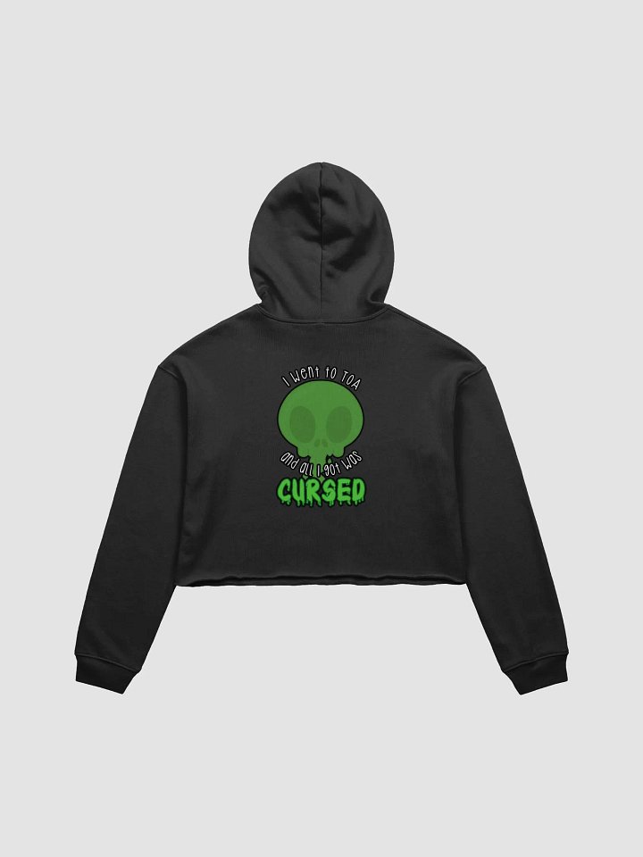All I Got Was Cursed - Hunter - Crop Hoodie product image (3)