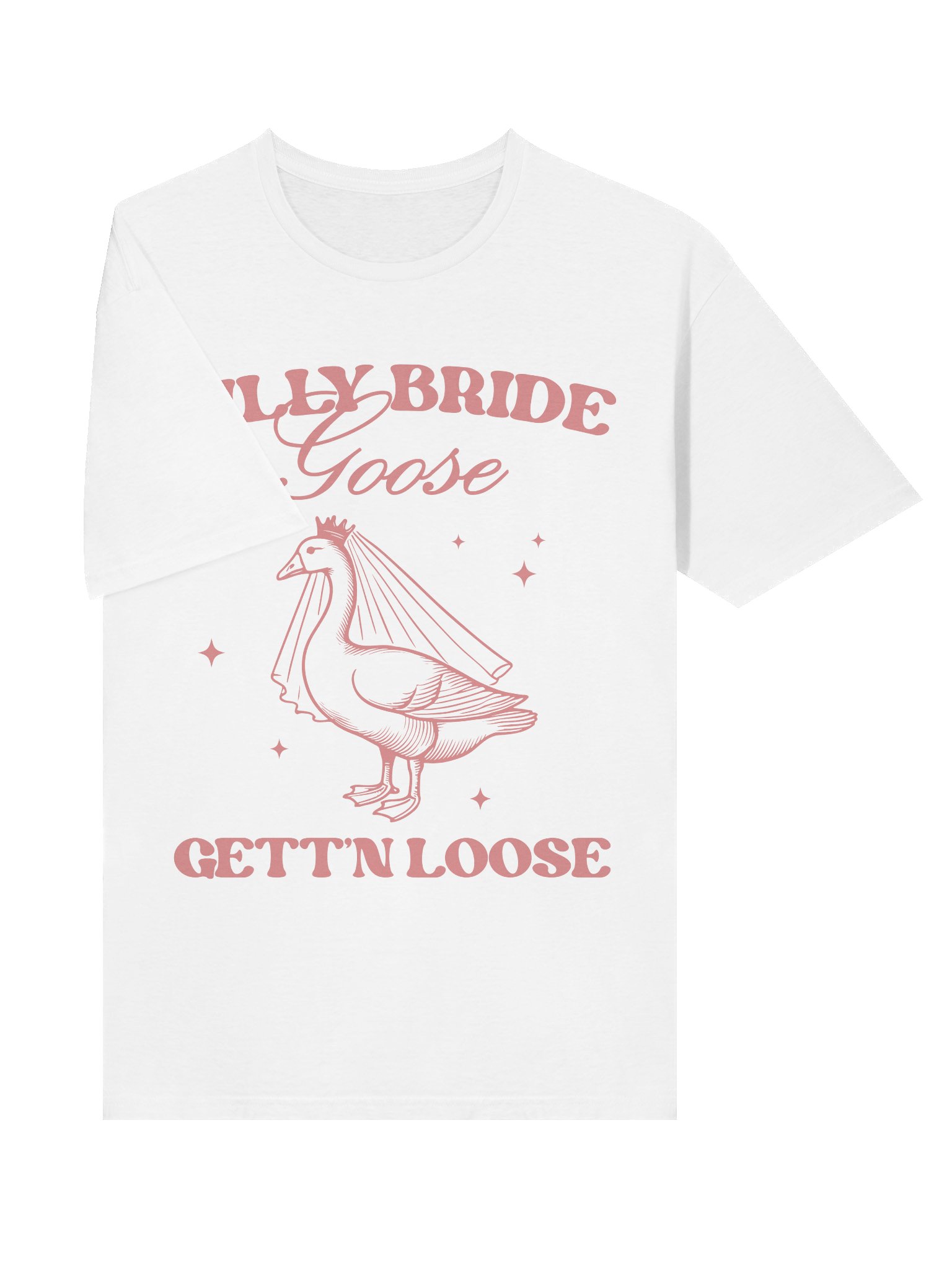 Silly Bride Goose Shirt – Funny Bachelorette Party Tee | Bride Getting Loose Graphic Shirt, Wedding Party Gift product image (13)