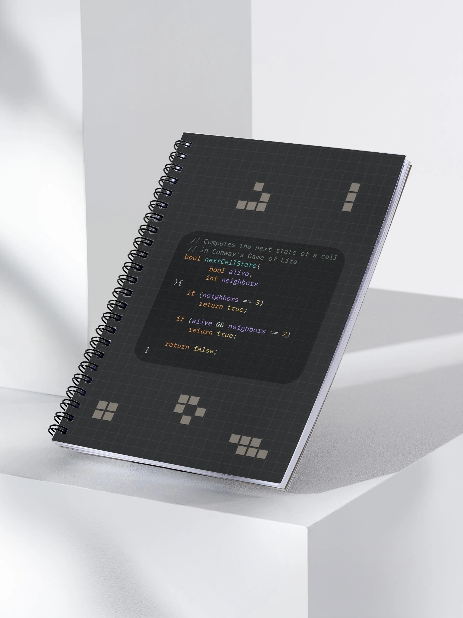 Game of Life — Dotted Spiral Notebook product image (4)