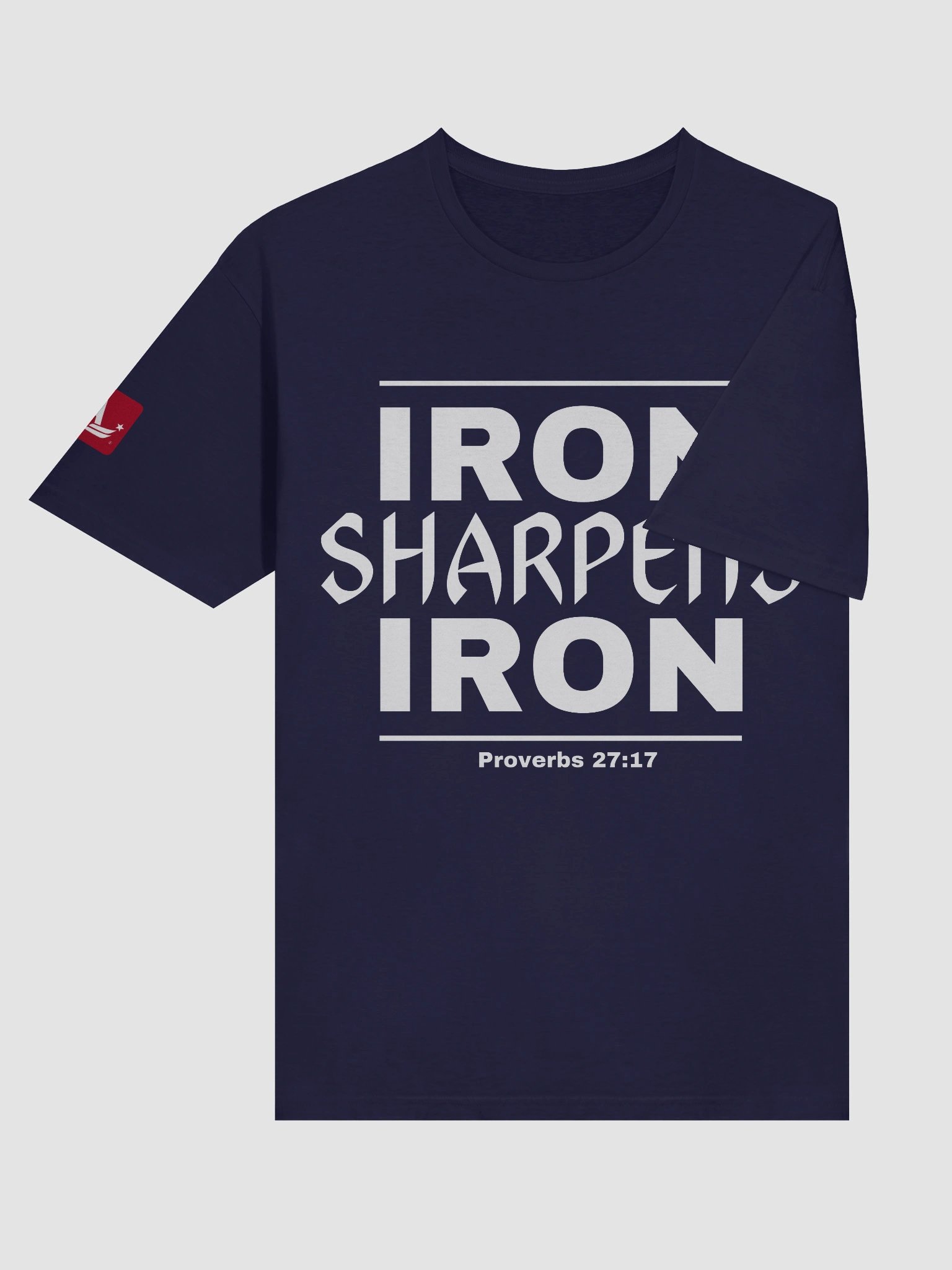 Men’s “Iron Sharpens Iron” T-Shirt – Proverbs 27:17 product image (28)