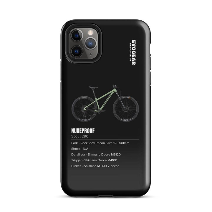 Black Nukeproof Scout 290 iPhone Case product image (51)