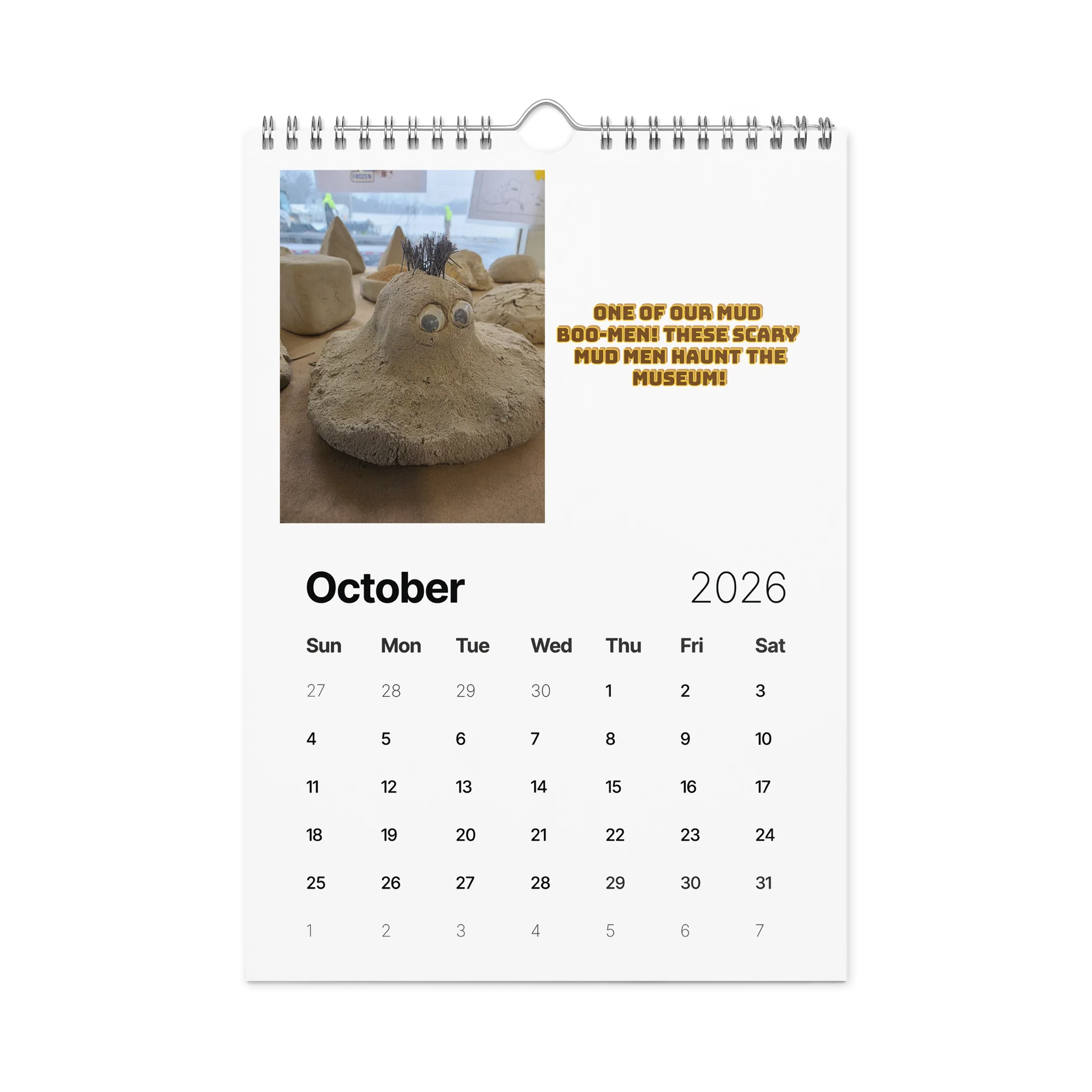 Mud Museum Calendar product image (12)