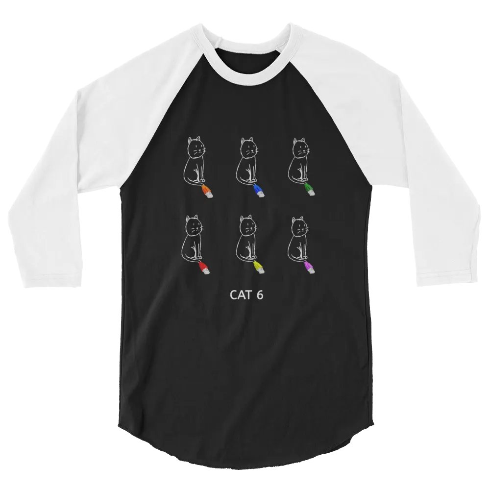 Cat 6 - Raglan Tee product image (3)