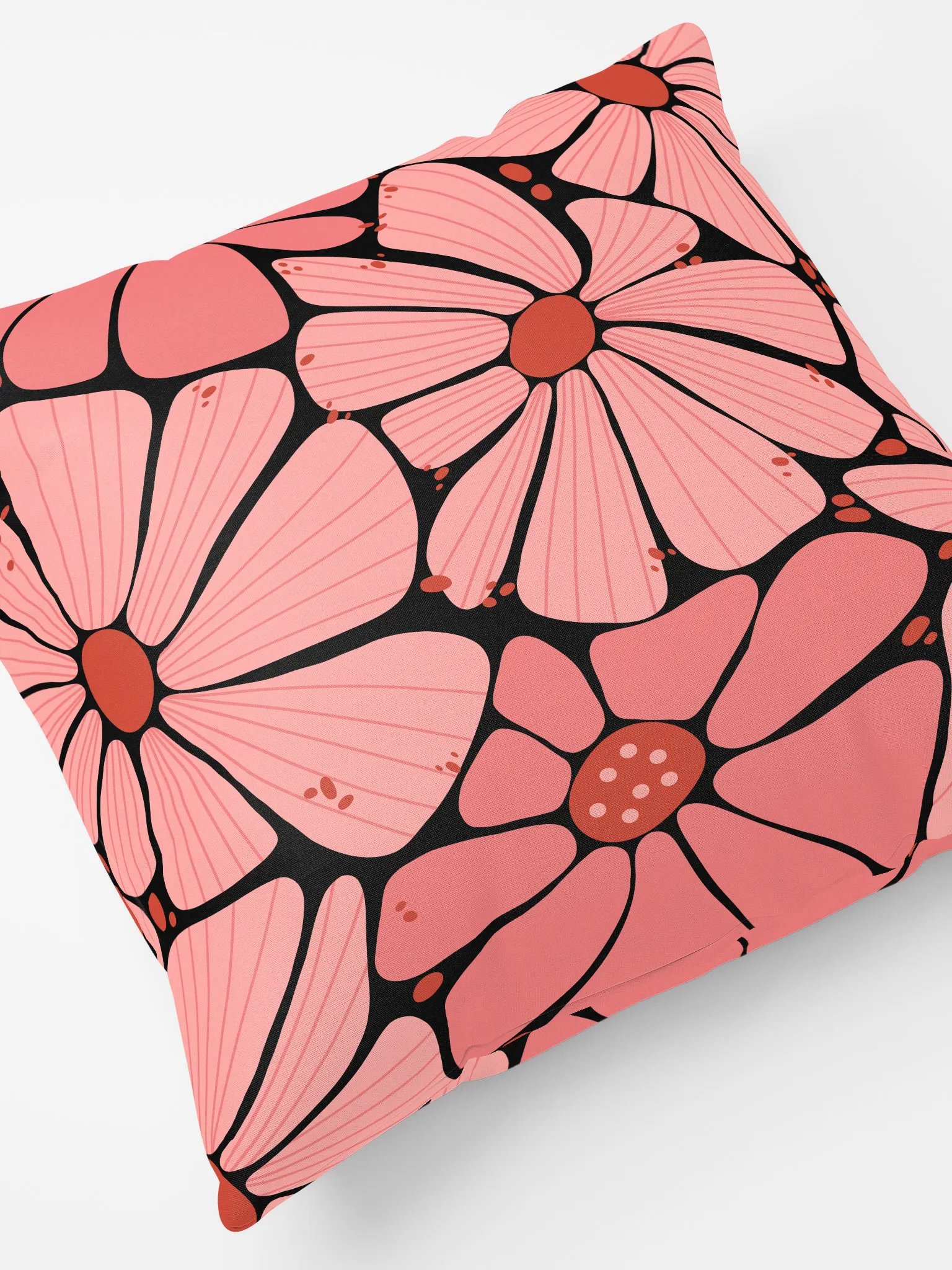 Elegant Floral Throw Pillow product image (4)