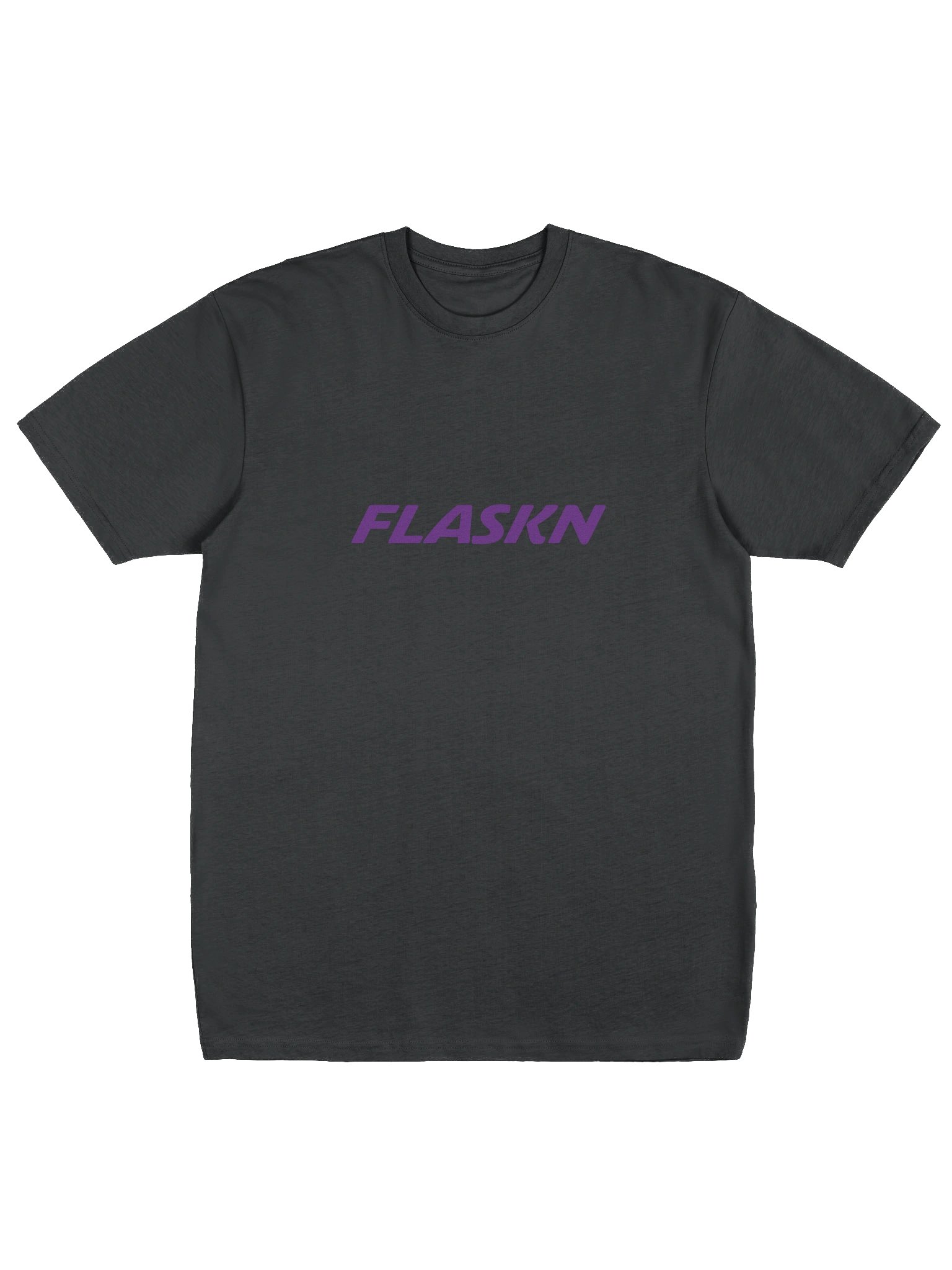 Flaskn tee (purple logo) product image (1)