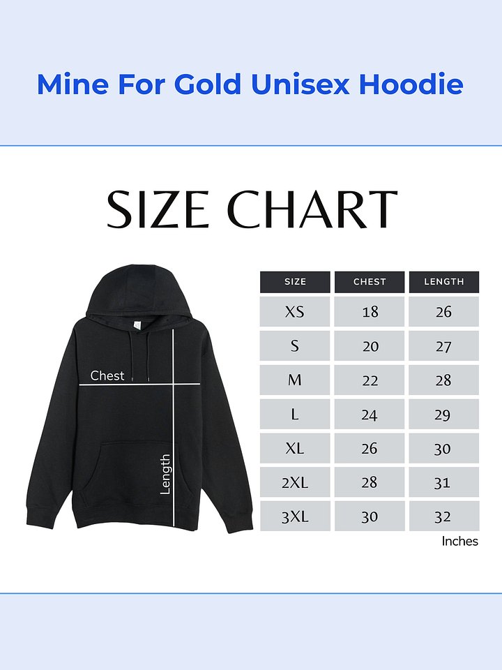 Mine For Gold Unisex Hoodie | Leadership Apparel That Matters product image (2)