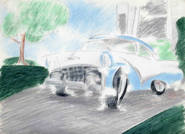 '56 Ford 1984 Greeting Card product image (1)