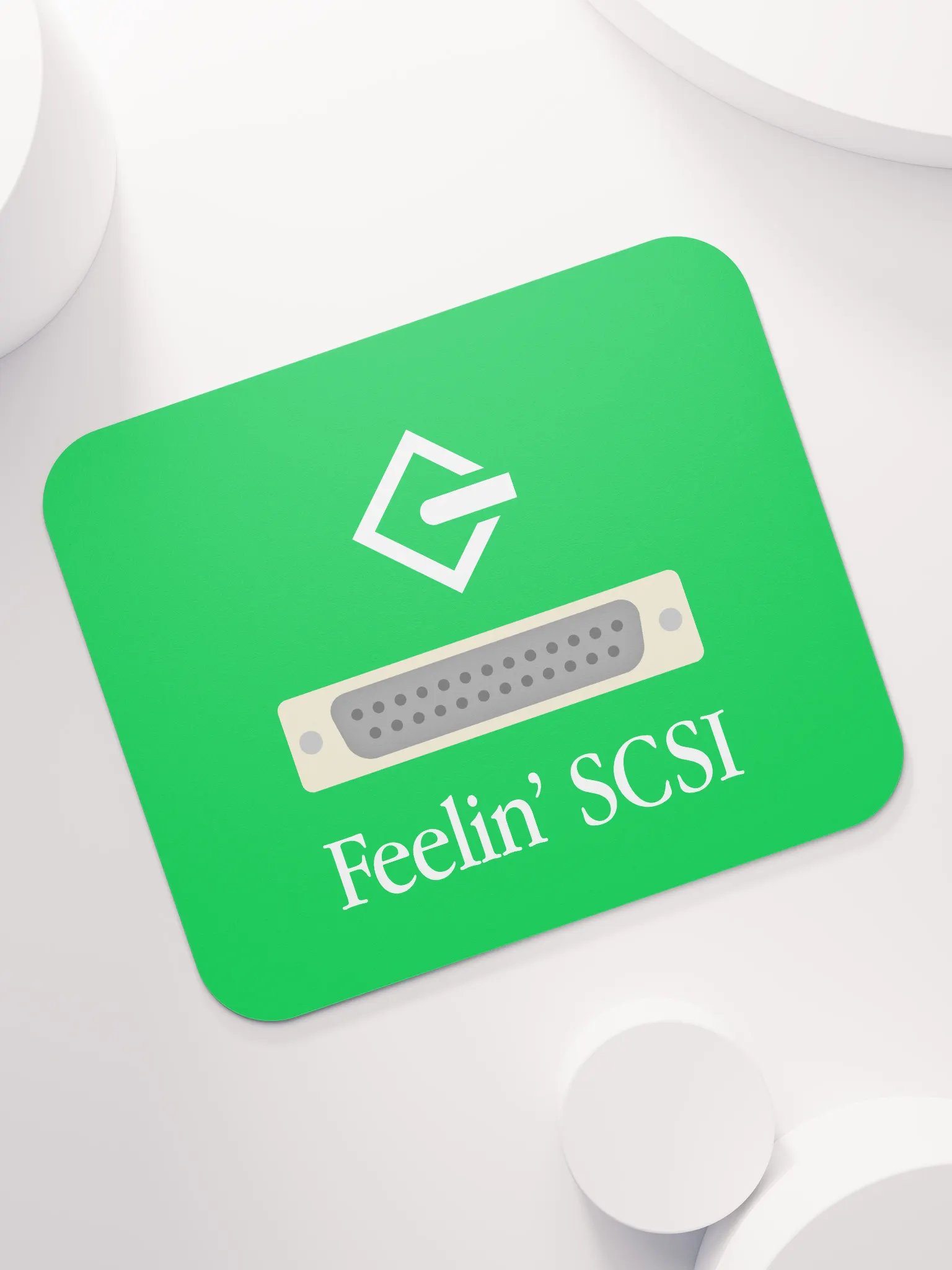 Feelin' SCSI Mouse Pad (Green) product image (7)