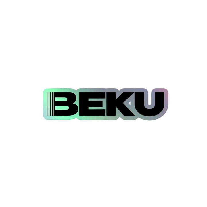 BEKU holo sticker product image (2)