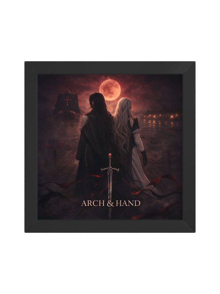 Arch & Hand Framed Matte Poster product image (1)