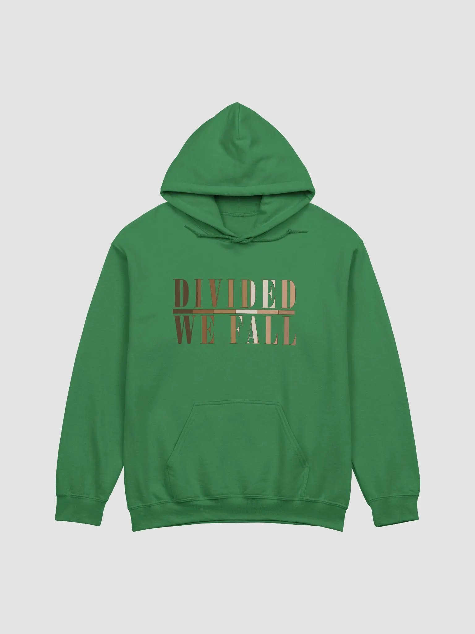Copy of Divided We Fall - Skin Colour Two - Gildan Classic Hoodie product image (2)