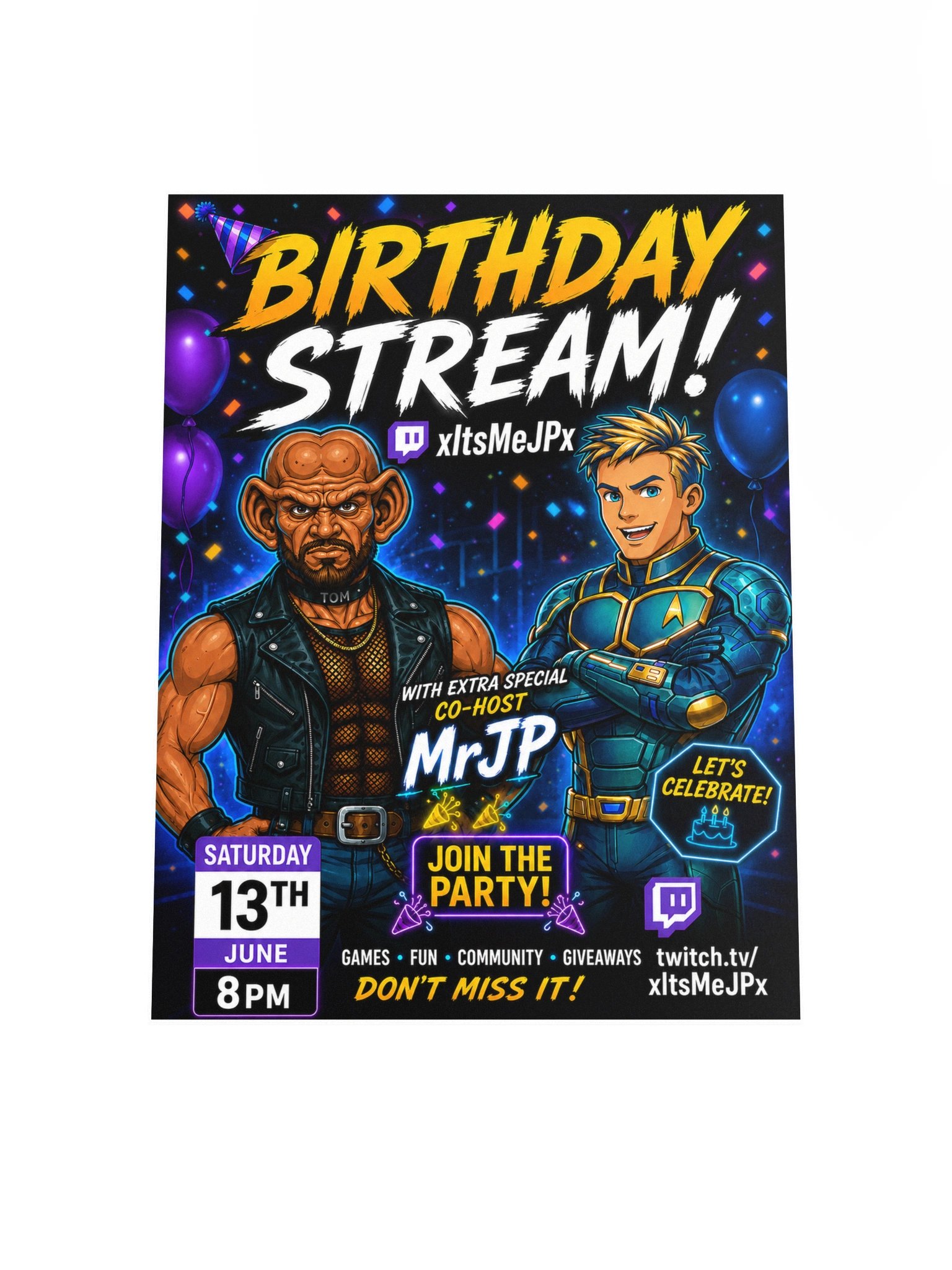 JP Bday Poster product image (4)