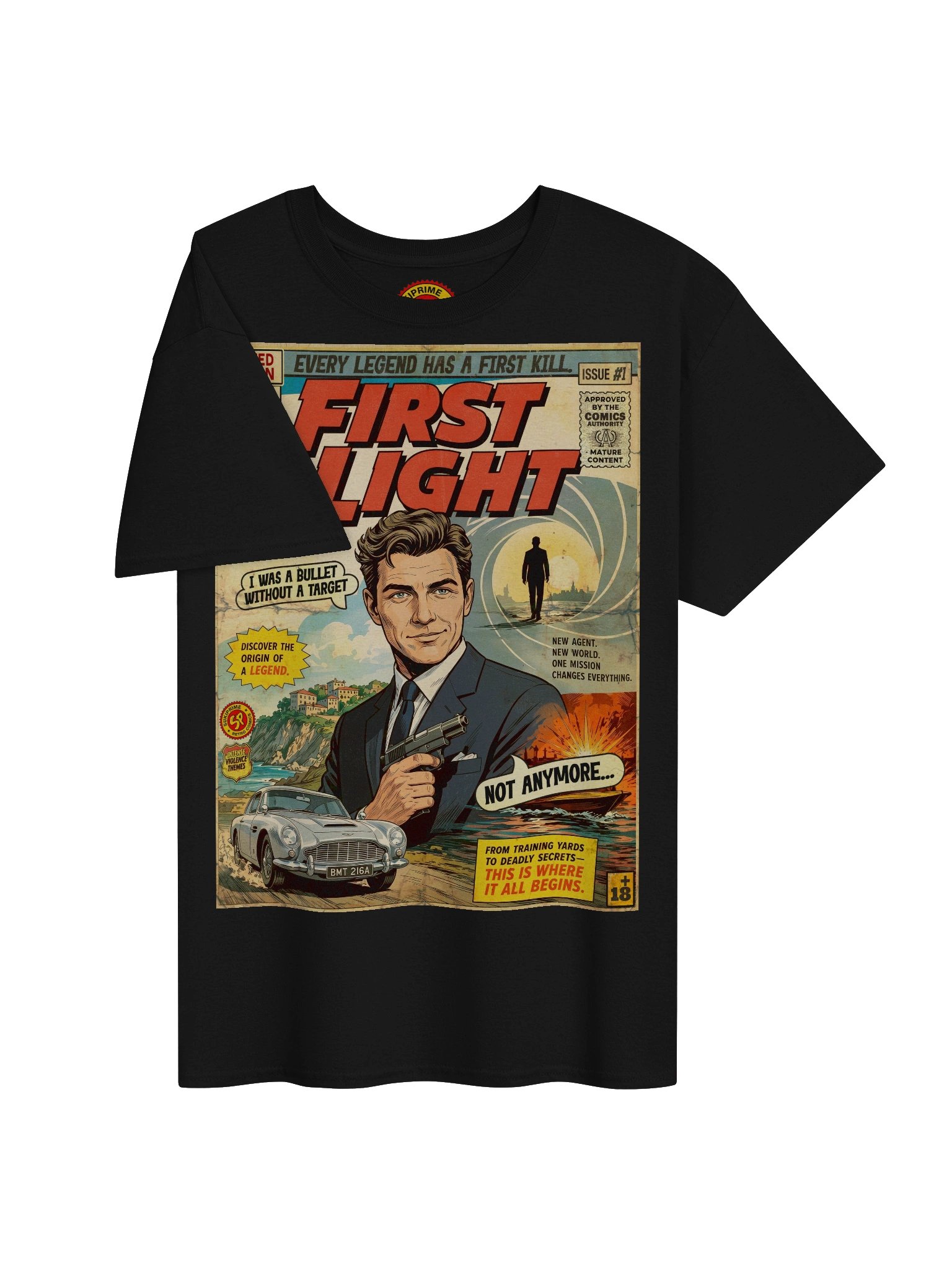 Last Light Comic Art Gaming T-Shirt product image (3)