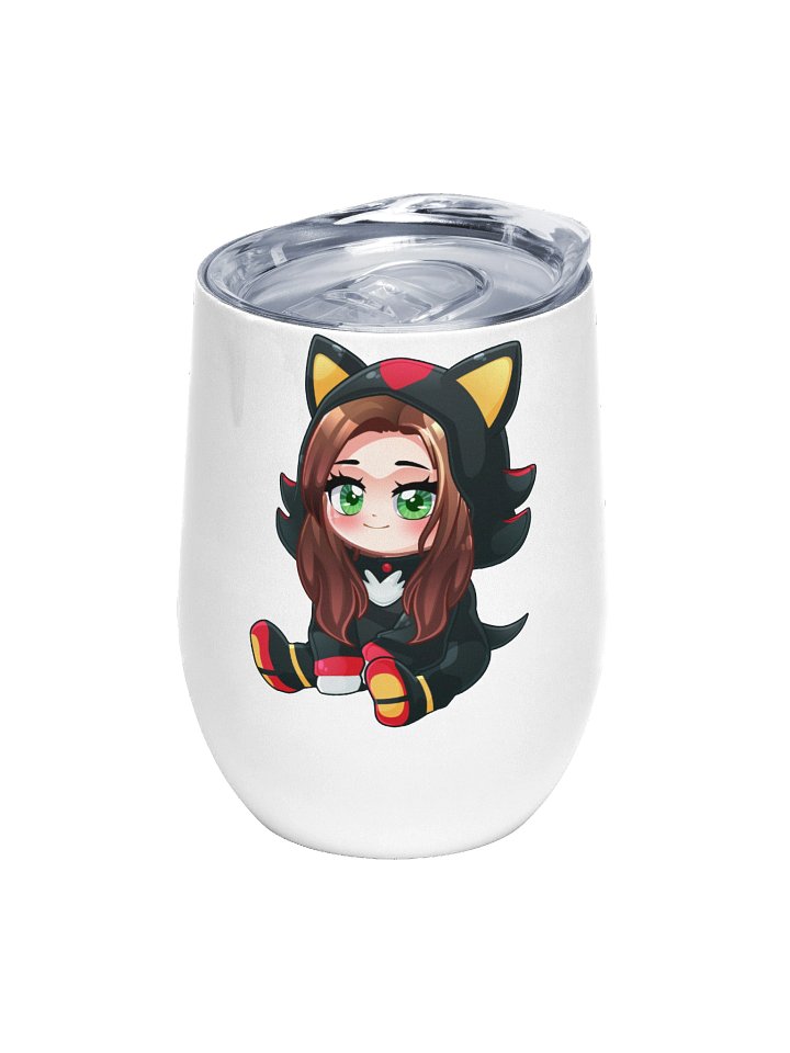 Chibi Chaos W/O Red BGD Wine Tumbler product image (1)