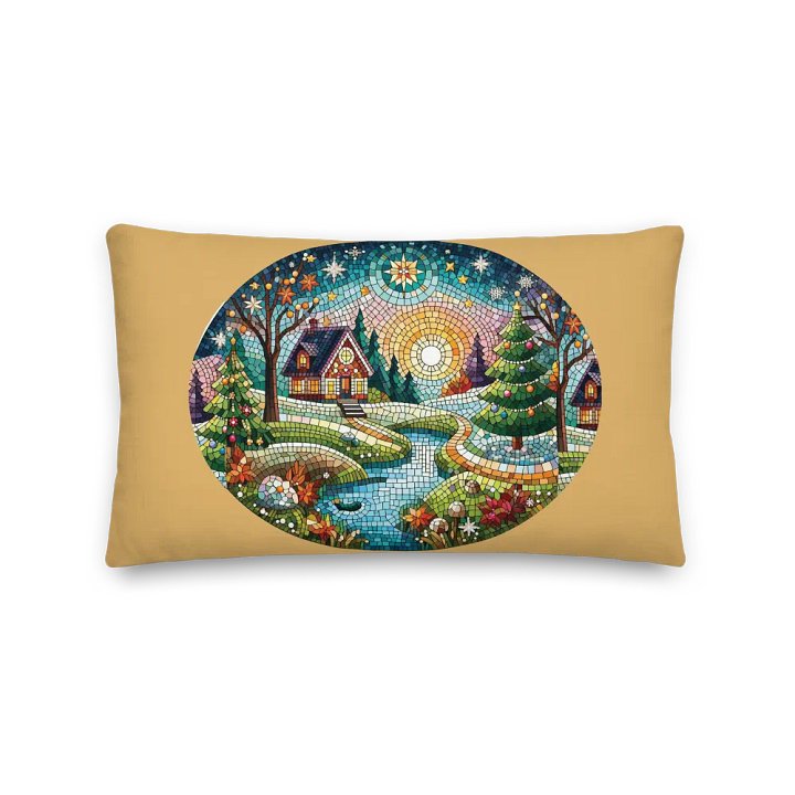 Winter Wonderland Mosaic Pillow product image (2)