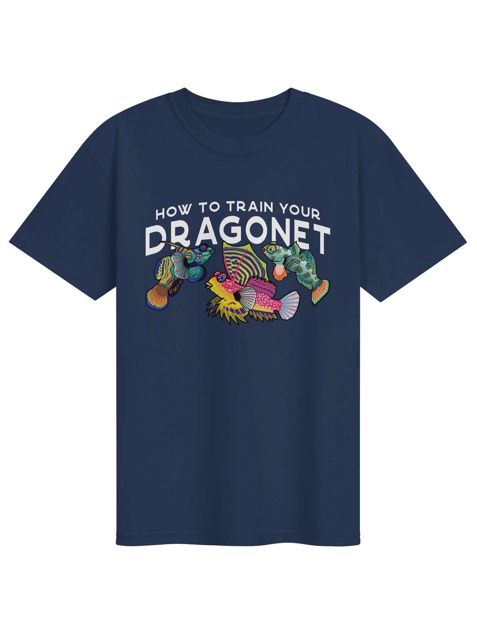 How to Train Your Dragonet T-Shirt for Reef Aquarium Lovers product image (5)