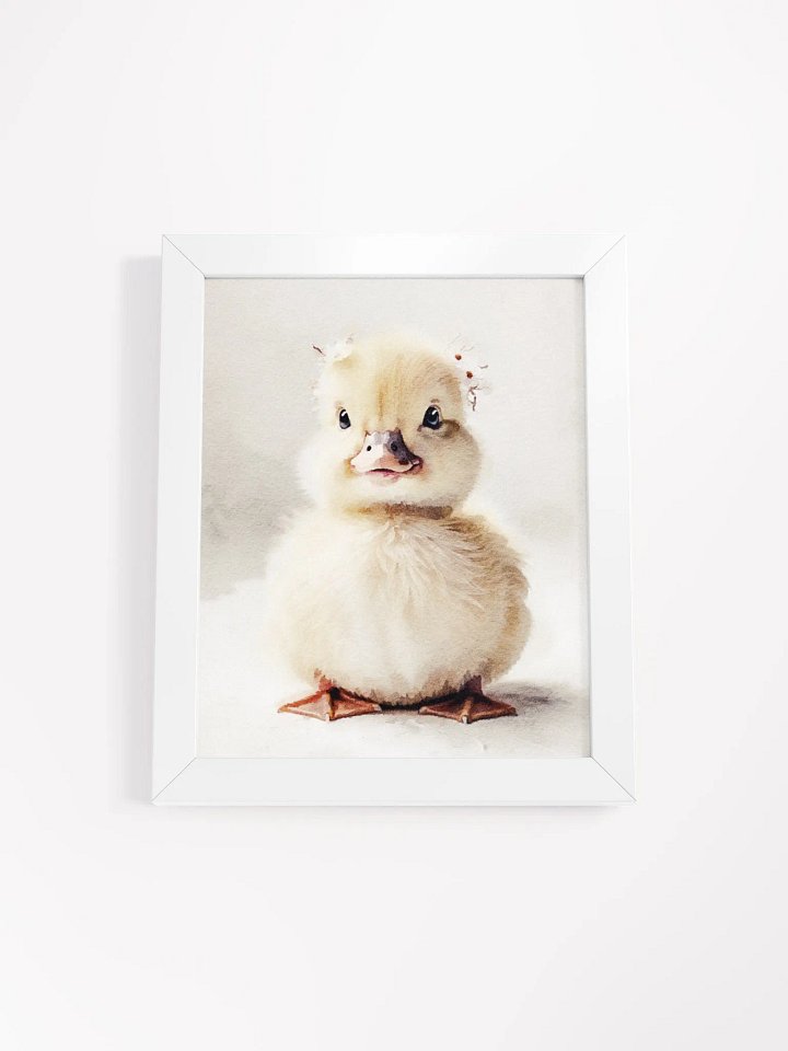Adorable Duckling Framed Matte Poster product image (7)