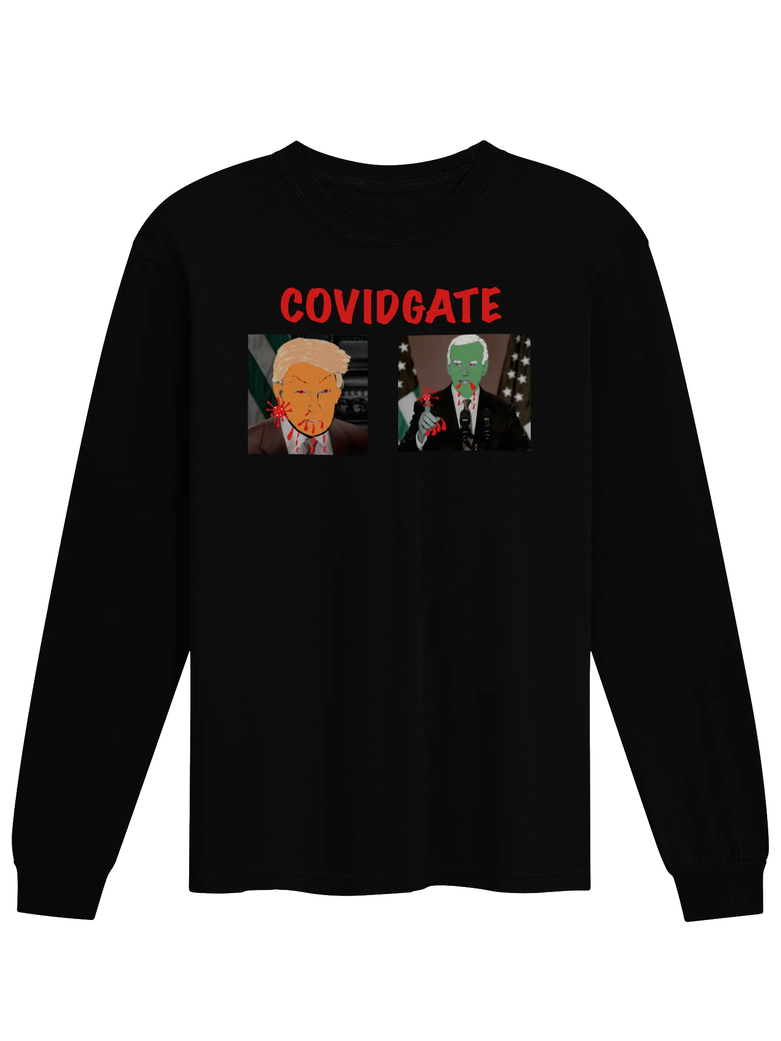 Covidgate long sleeve tee product image (5)