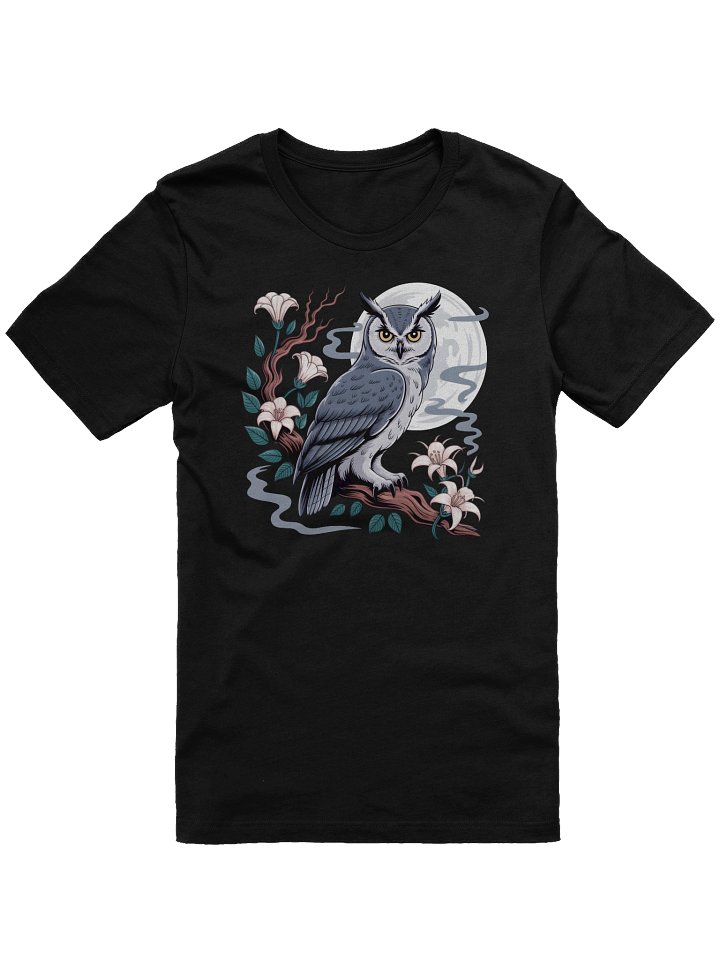 Moonlit Owl Perch T-Shirt product image (2)