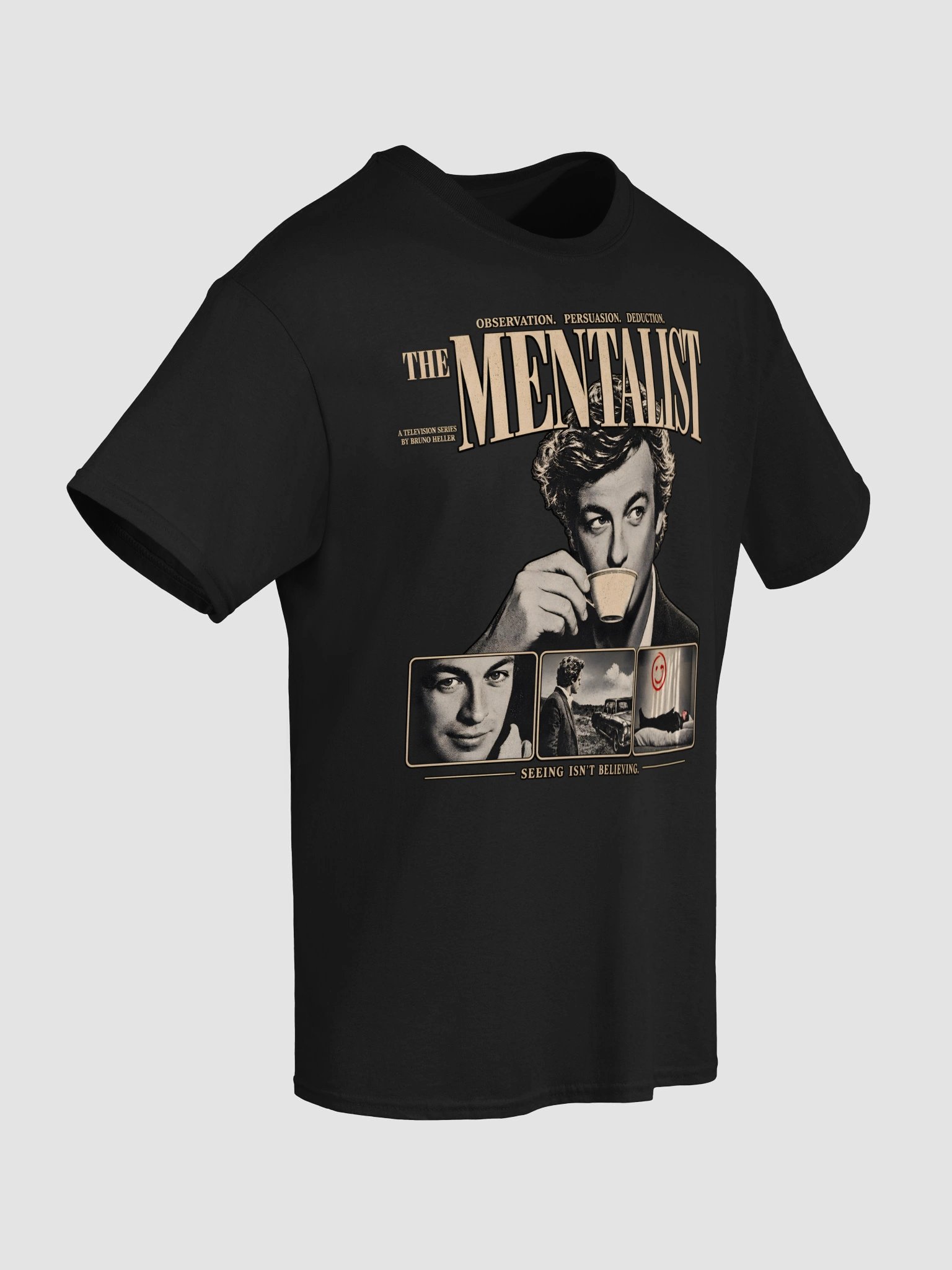 Patrick Jane The Mentalist Vintage Retro TV Show Shirt product image (5)