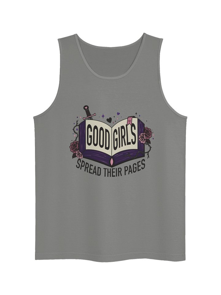 Good Girls Spread Their Pages (Unisex Tank) product image (7)