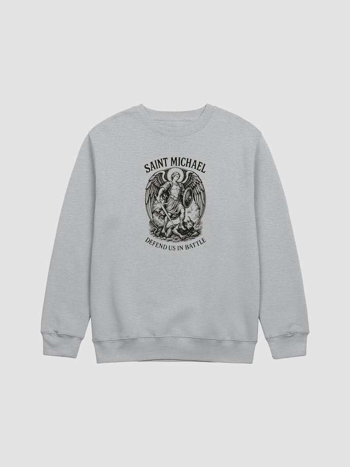 St Michael Defend Us In Battle Sweatshirt product image (2)
