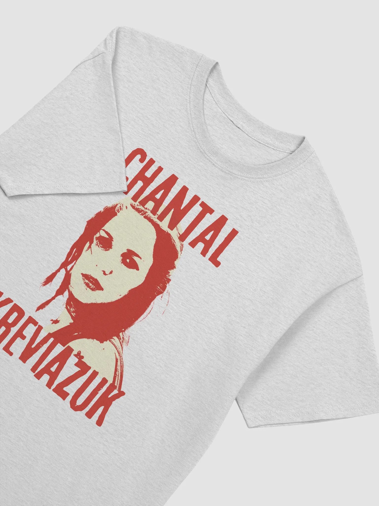 CHANTAL KREVIAZUK RED STENCIL TEE product image (3)