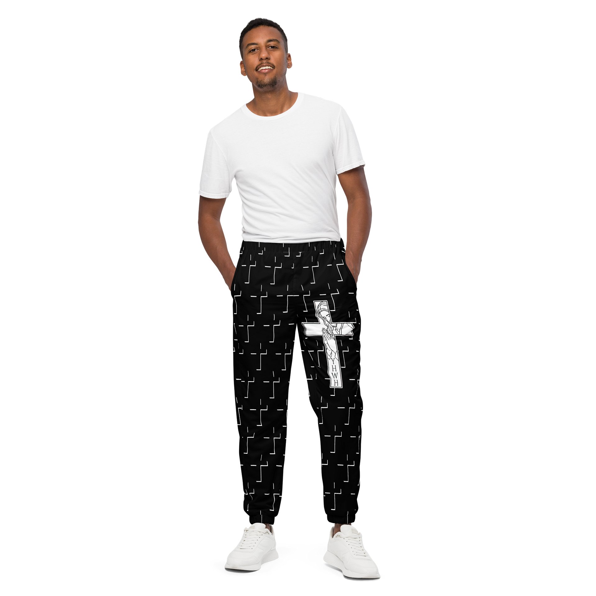 YHWH x Patterned Black Variant Track Pants product image (1)
