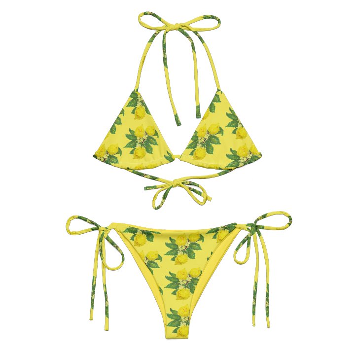 Lemon Love Yellow Bikini Set product image (1)