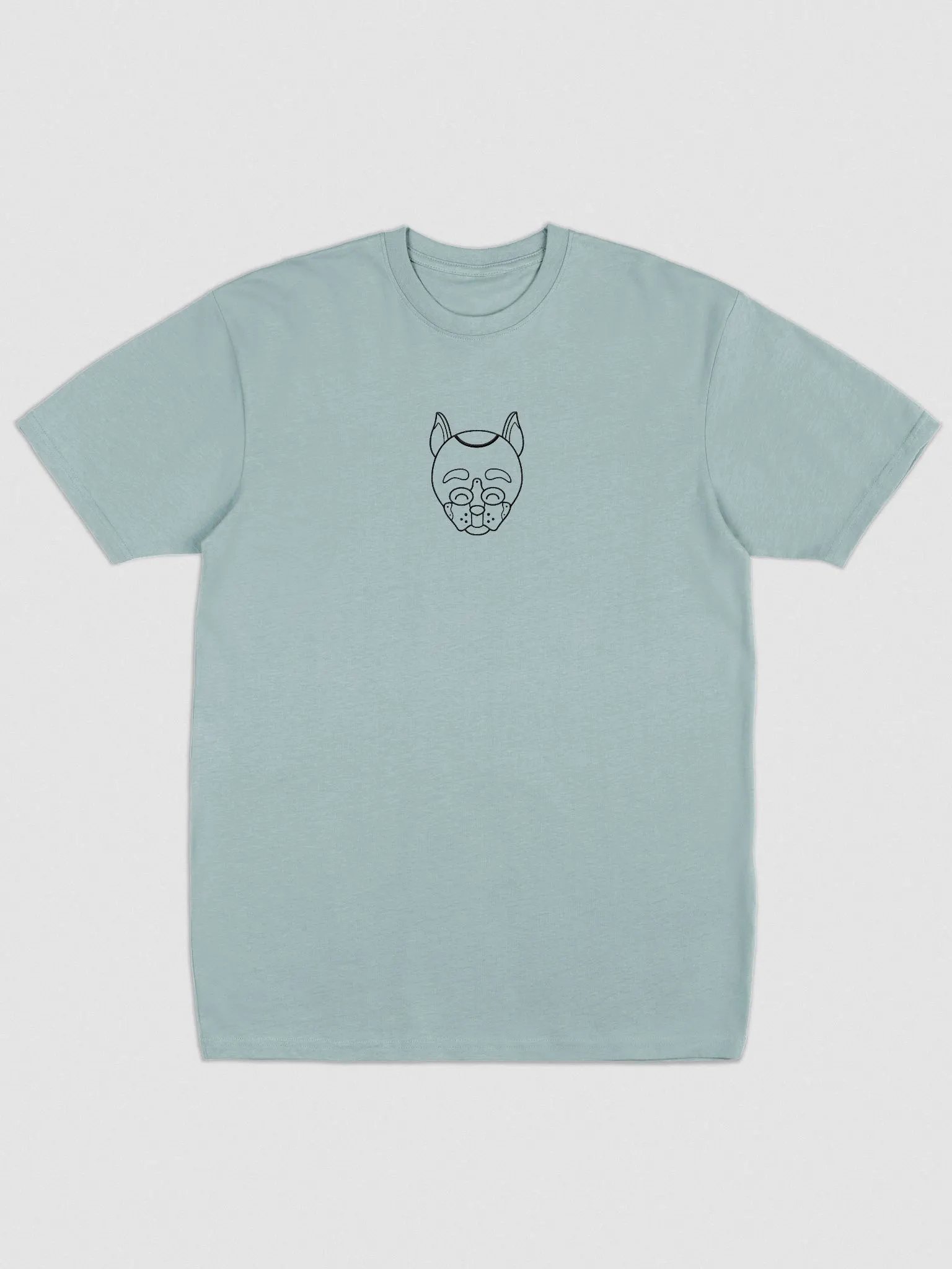 The 'pup hood' Emroidered T-shirt product image (1)