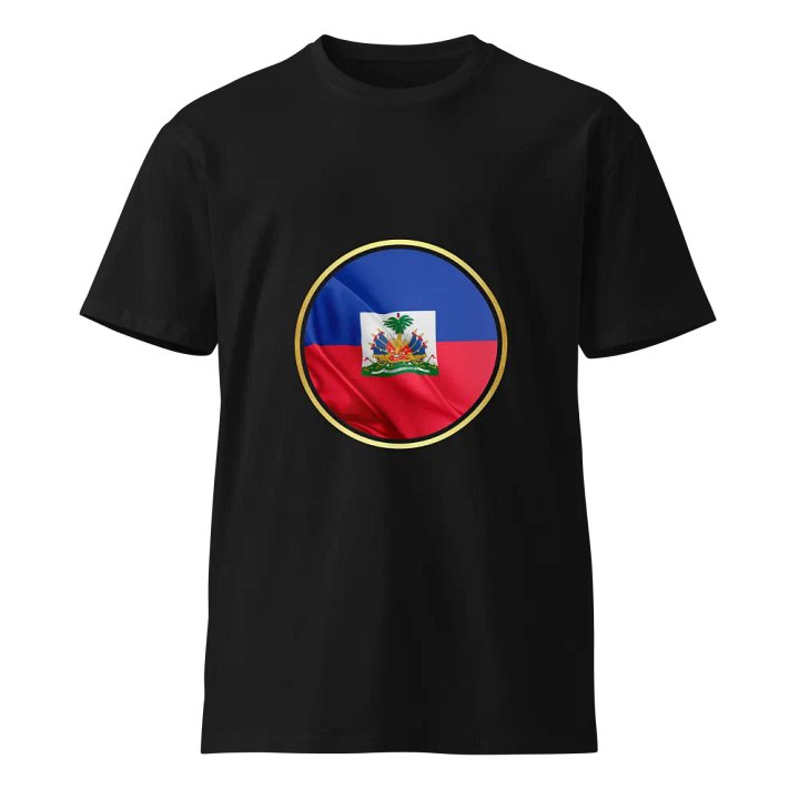 Ayiti Heritage Unisex Flag T-Shirt product image (1)