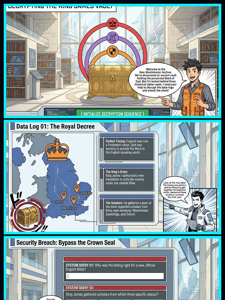 [Study Guide] BBH: S5 – KJV Translation, E2: A Bible for the English-Speaking World product image (1)