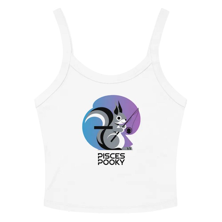Squirrel Gone Fishin' Tank Top gemini product image (2)